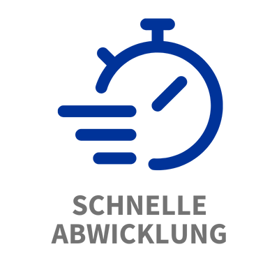 Schnelle Abwicklung